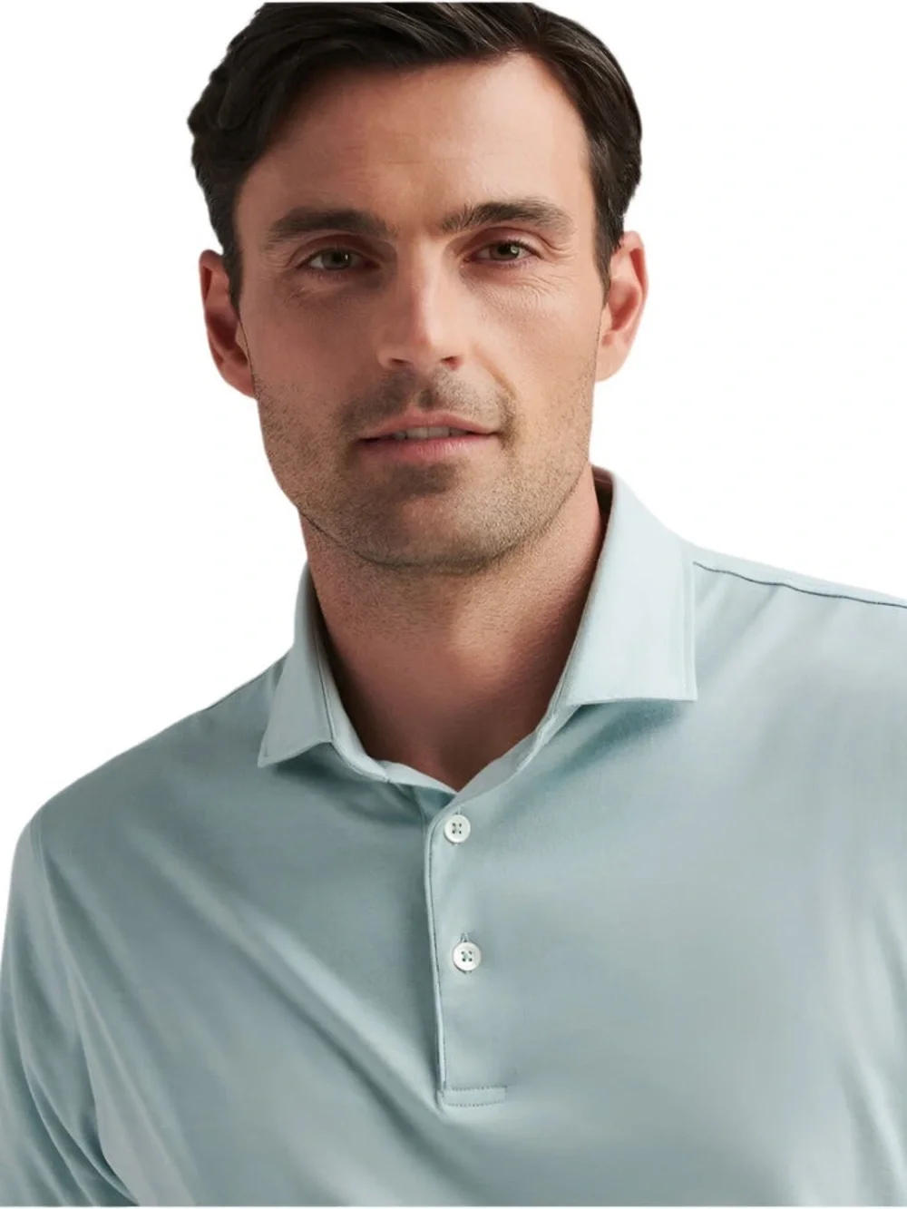 Peter Millar Crown Crafted Excursionist Flex Polo in Blue Spruce Men’s XL $165 - Picture 2 of 5